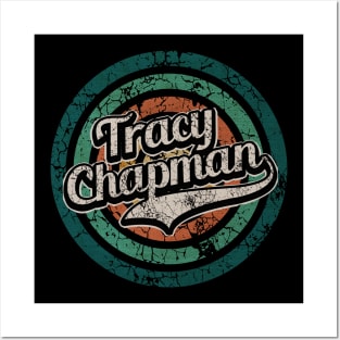 Tracy Chapman // Retro Circle Crack Vintage Posters and Art